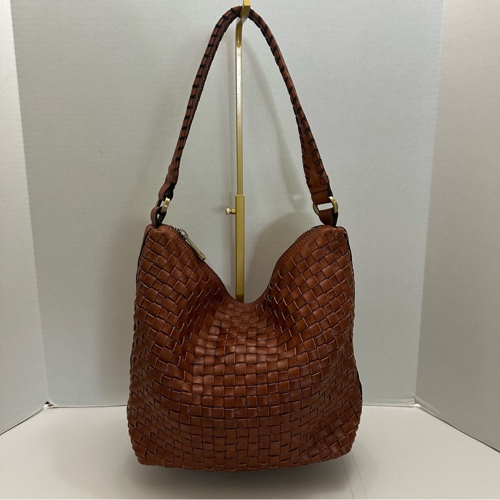 Patricia Nash Woven BRENTA Hobo Bag-w/“Discover Collection” Authentication Tag